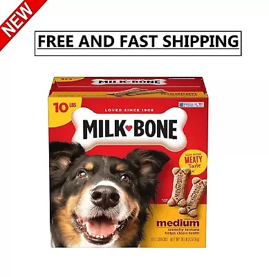 Milk-Bone Original Dog Treats Biscuits For Medium Dogs 10 Pound • $22.89