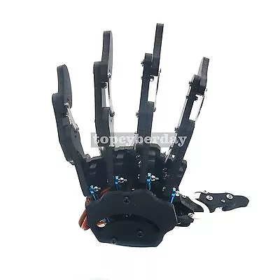 $68.58 • Buy Assembled Mechanical Claw Clamper Gripper Arm Left Hand With Servos Robot DIY