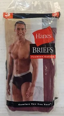 Hanes 3 Pair Size Small Men's Briefs Assorted Colors • $9.99