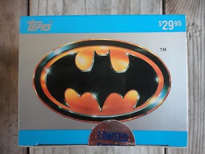 1989 Batman Movie Cards 2nd Series Topps Limited Edition Sealed New Old Stock • $29.99