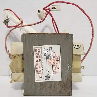 Microwave High Voltage Transformer GAL-700U-2 120V 60Hz CLASS220 76120XB-1 GCD3 • $20