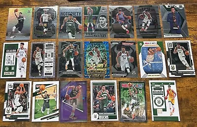 Lot Of (20) Giannis Antetokounmpo Donruss Optic Panini Select Prizm Mosaic #114 • $0.99