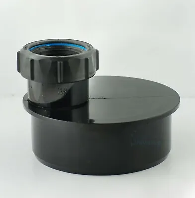 110mm Soil Waste Adaptor For 40mm/1&1/2  Or 32mm/1&1/4  Pipe Adaptor Soil Inlet • £15.99