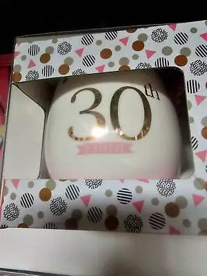 30th Birthday Boxed Mug • £5.99