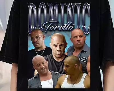 Dominic Toretto Retro Vintage Shirt Vin Diesel Tee Best Gift Size S-5XL • $19.99