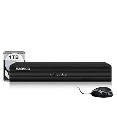 8 Channel 5MP Lite HD DVR Recorder With 1TB Hard Drive For CCTV Security • £151.64