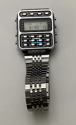 Vintage Casio Data Bank Calculator Watch CD-401  With 245 Module • $299