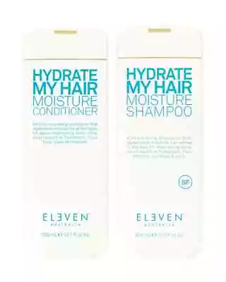 $39.95 • Buy Eleven Hydrate My Hair Moisture Shampoo & Conditioner 300ml