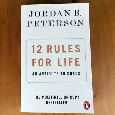 12 Rules For Life: An Antidote To Chaos By Jordan B. Peterson- Paperback 2019 • $12
