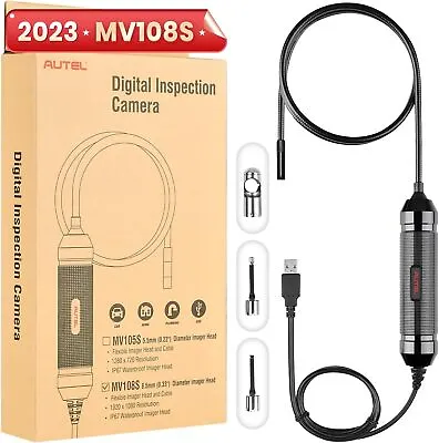 Autel MV108S MaxiVideo Inspection Video Scope 8.5mm Digital For MS906BT MK908P • $49