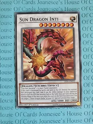 Sun Dragon Inti LED5-EN032 Common Yu-Gi-Oh Card 1st Edition New • £0.99