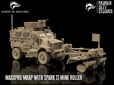 MaxxPro MRAP With SPARK II Mine Roller - Modern Warfare/Wargames • £20