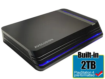 Avolusion Pro X 2TB USB 3.0 External Gaming Hard Drive (PS4 Pro Slim 1st Gen) • $64.99