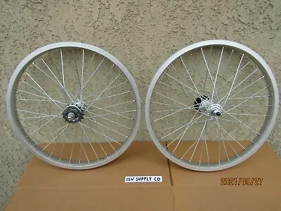 $120 • Buy New Aluminum Bicycle Rim Set For 20'' Bmx , Gt, Mongoose,dino, Tricycle,etc