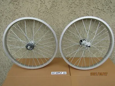 New Aluminum Bicycle Rim Set For 20'' Bmx  Gt Mongoosedino Tricycleetc • $120