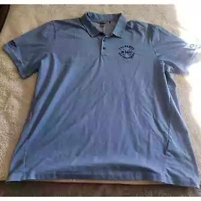 Ogio Blue ILWU Credit Union Golf Tournament Men's Polo Size 2X-Large • $25