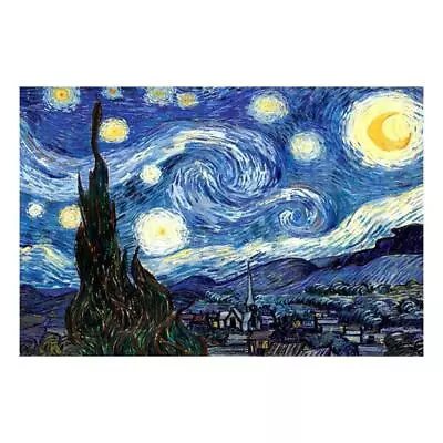 1000 Pieces Van Gogh Painting Starry Night Jigsaw Puzzle Educational Game Toy • $15.96