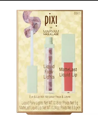 Pixi + Maryam Maquillage LIT Kit DAY Kit Eye & Lip NEW IN BOX Ret $36 • $14.99