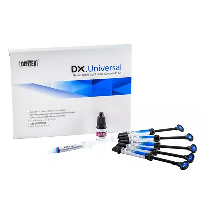 Dental Cure Light Universal Composite Resin/ Adhesive Bonding/Etch Gel Kit FDA • $8.91