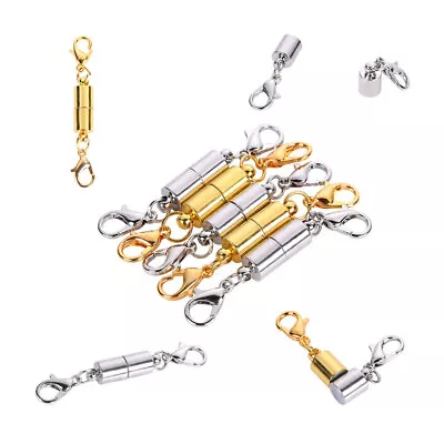 Magnetic Lobster Claw Lock Clasps Necklace Bracelet Jewelry Hook Connector • $2.69