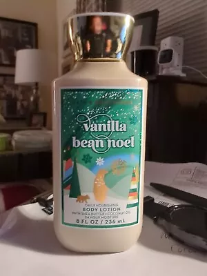 Bath And Body Works VANILLA BEAN NOEL BODY LOTION *8  FL OZ • $5