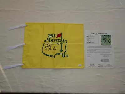 Jack Nicklaus & Gary Player Hand Signed 2013 Masters Flag JSA #XX56268 Golf PGA • $899.99