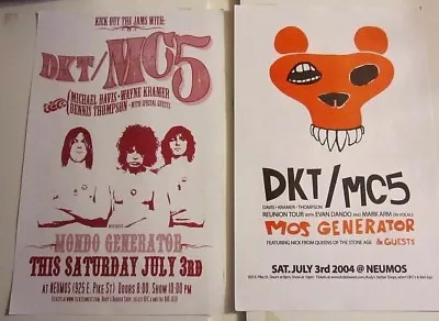 MC5 Lot 2 Original Concert Show Posters - Mondo Generator + Nick (QOTSA) • $20