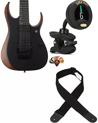 Ibanez RGDR4327NTF + Snark ST-8 + Dunlop PVP101 + Levy's M8POLY-BLK Value B • $2633.96