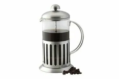 £7.95 • Buy Stainless Steel Glass Cafetiere French Filter Coffee Press Plunger Coffee Maker