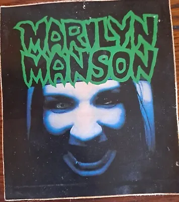 Autographed Marilyn Manson Sticker • $75