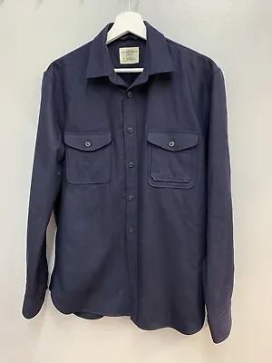 £69.99 • Buy Kent & Curwen David Beckham Men Blue Wool Medium Shirt Sh327