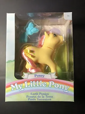 My Little Pony POSEY Figure G1 Reissue Earth Ponies 2021 35th Anniversary NEW • $23.99