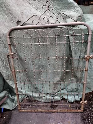 Vintage Braided Wire & Steel Garden Gate • $300