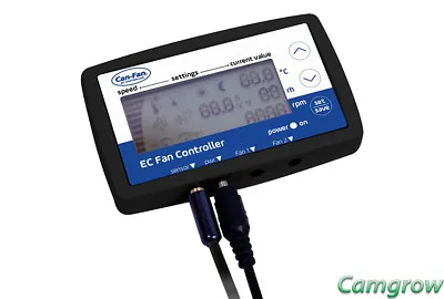 Can-Fan LCD EC Fan Speed Controller Temperature & Humidity EC Climate Controller • £138.40