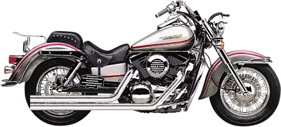 Cobra Chrome Speedster Long Exhaust For Kawasaki Vulcan 1500 96-08 • $921.95