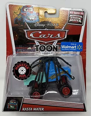 *disney Cars Toon - Rasta Mater - Walmart Exclusive - Monster Truck Mater* • $27.99
