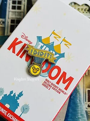 2021 Disney Parks Tiny Kingdom Second Edition Series 3 Pin Mickey Medal I Did It • $12.95