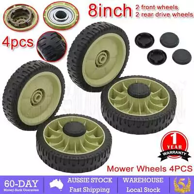 4X For Honda 8  Mower Wheels Front & Rear Drive Wheels Lawn Mower HRU214-HRU216 • $43.95