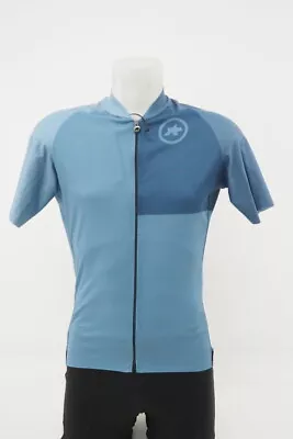 NEW Assos Men's Mille GT Cycling Jersey Stahlstern Stone Blue Size Medium  • $74.99