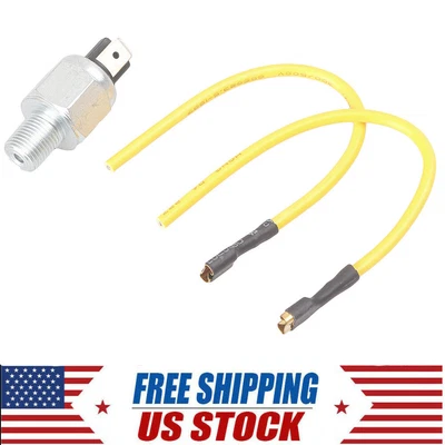 $18.11 • Buy Hydraulic Brake Stop Light Switch Cable Fit Harley Touring FXD FXDWG FXST Chrome