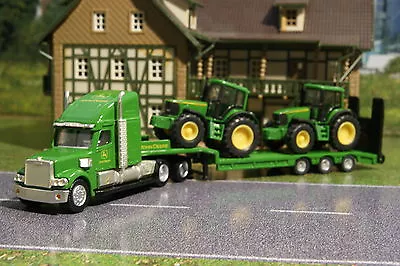 $36.95 • Buy Siku 1837 Freightliner Low Loader With 2x John Deere 6820 Tractors H0 Scale 1:87