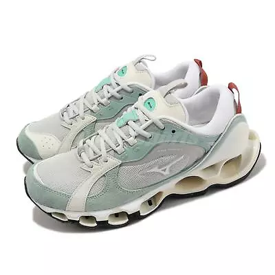 Mizuno Wave Prophecy B 2 Grey Green Men LifeStyle Casual Sheos D1GA2350-02 • $164.99