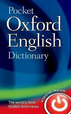 £9.50 • Buy Pocket Oxford English Dictionary - 9780199666157