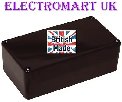 £7.98 • Buy Abs Black Plastic Electronics Project Box Enclosure 150 X 80 X 50mm