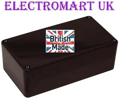 Abs Black Plastic Electronics Project Box Enclosure 150 X 80 X 50mm • £8.98