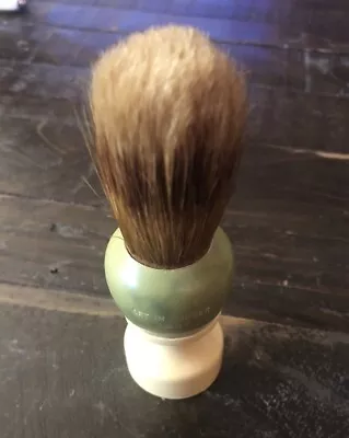 Vintage Shaving Brush Get In Rubber 4267 Barber  /Wood Free Shipping Nice One • $17.50