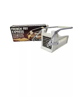 Vintage Fox Run French Fry Express Quick Maker Cutter Thick & Thin White Fries • $14.99