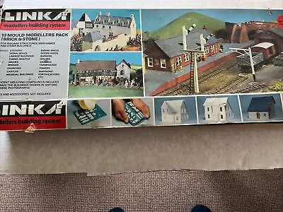 Linka 13 Mould Modellers Pack Brick And Stone Set 8042 OO Gauge Railway • £65