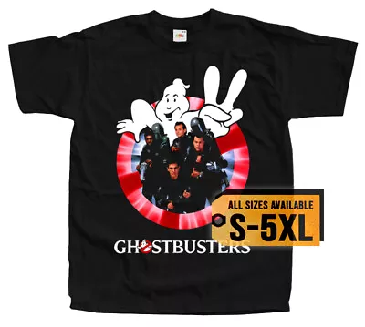 GHOSTBUSTERS T SHIRT TEE Movie Poster BLACK All Sizes S-5XL • $20