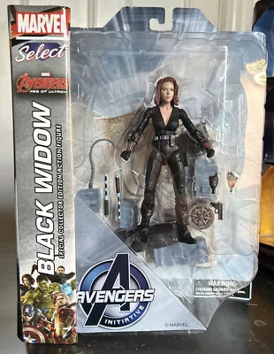 🔥Marvel Select Avengers:🙃2015 Age Of Ultron🔥Black Widow🔥Figure New In Box • $49.99